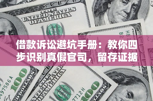 北京借款诉讼避坑手册：教你四步识别真假官司，留存证据不踩雷