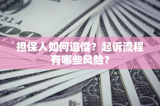 北京担保人如何追偿？起诉流程有哪些风险？